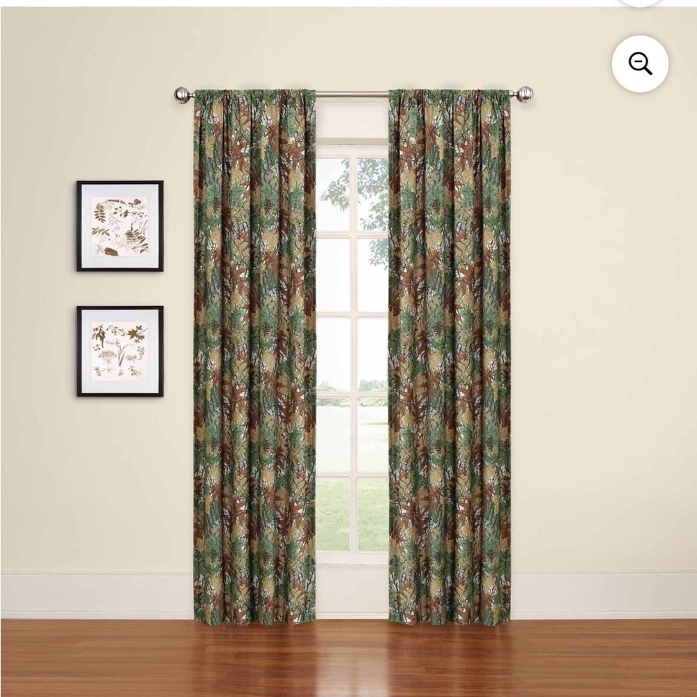 2 panels Camo room darkening curtains by Eclipse